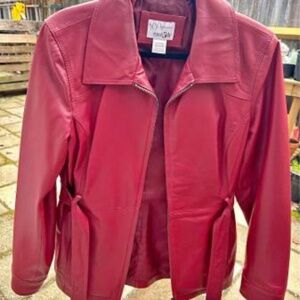 Red Leather Jacket